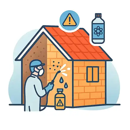 chemisch reinigen van gevels