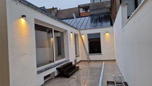 Gevelrenovatie met crepi