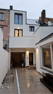 Gevelrenovatie met crepi